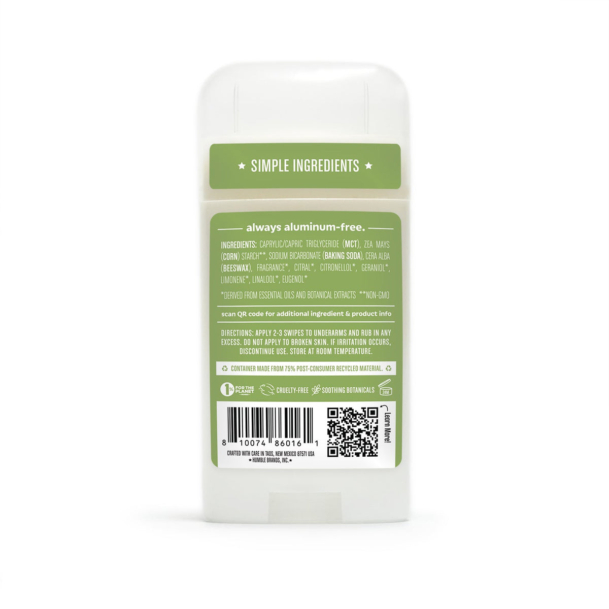 Practical Living Deodorant - Aluminum included for daily home and personal routines with bath body and hygiene