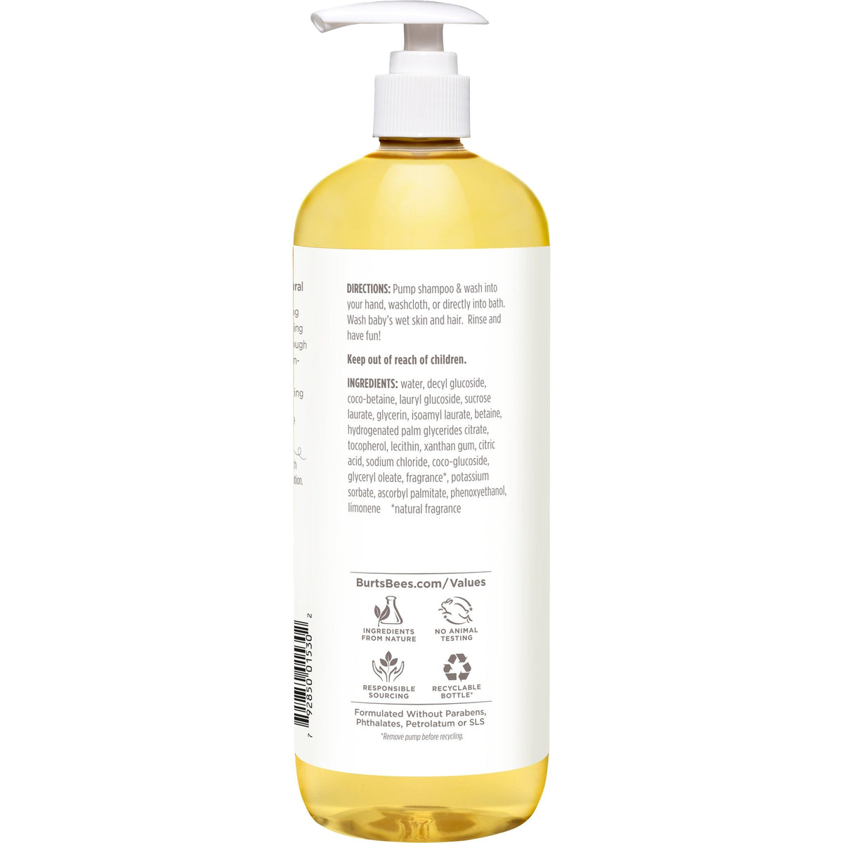 Daily Care Baby Shampoo and Wash for daily home and personal routines with hair care