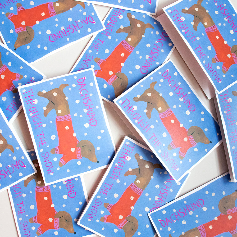 Daily Care Holiday Cards - Dog for daily home and personal routines with pet care treats and accessories