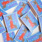 Daily Care Holiday Cards - Dog for daily home and personal routines with pet care treats and accessories