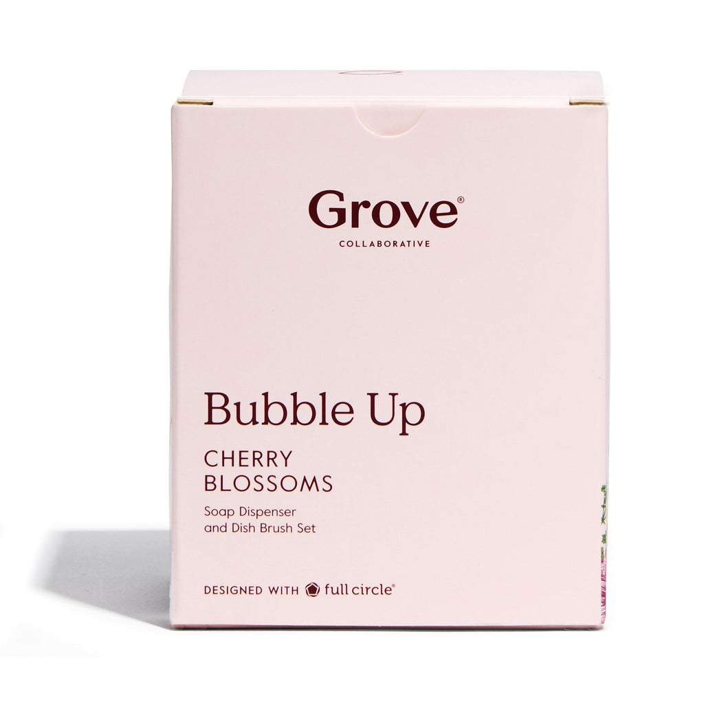 Home Essentials Bubble Up Dish Soap Dispenser and Brush Set Effortless, Ergonomic Cleaning for daily home and personal routines with cleaning laundry and paper products