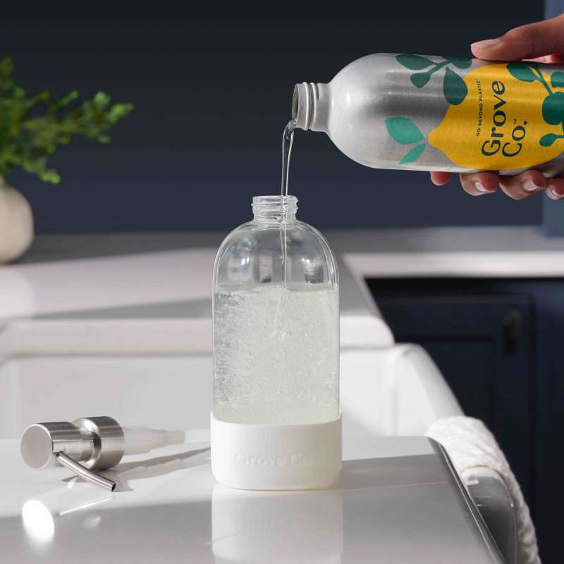 Everyday Home Dish Soap Refill, Gel Tough on Grease and Grime for daily home and personal routines with cleaning laundry and paper products