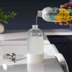 Everyday Home Dish Soap Refill, Gel Tough on Grease and Grime for daily home and personal routines with cleaning laundry and paper products