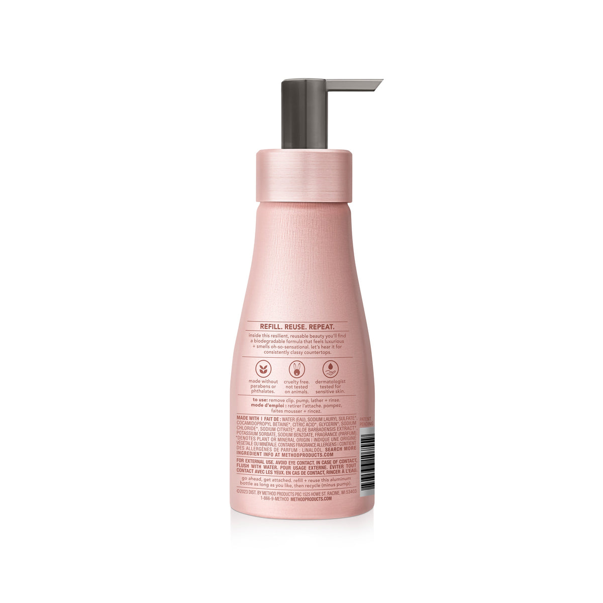 Home Essentials Aluminum Foaming Hand Soap for daily home and personal routines with bath body and hygiene
