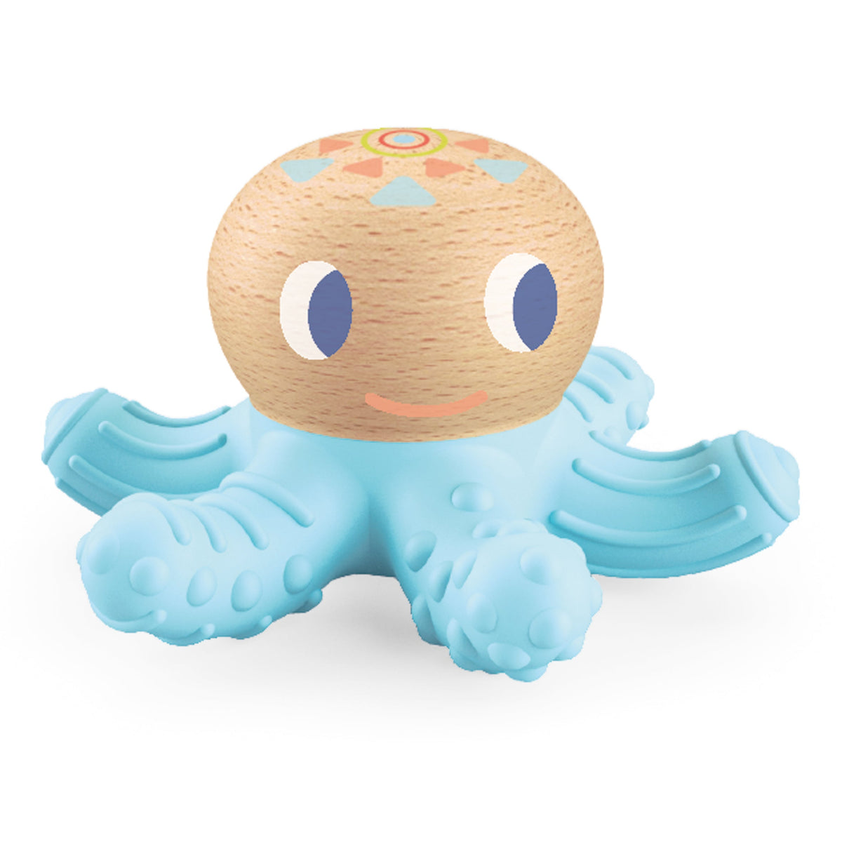 BabySquidi Infant Teether made with FSC® Certified Wood , 0+ Months