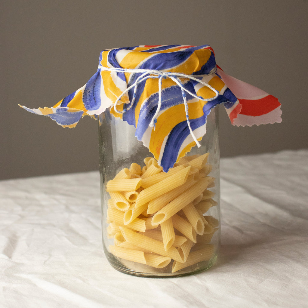 Routine Ready Beeswax Wraps for daily home and personal routines with pantry foods and beverages