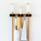 Practical Living Get A Grip - Mop and Broom Organizer for daily home and personal routines with home organization and everyday goods