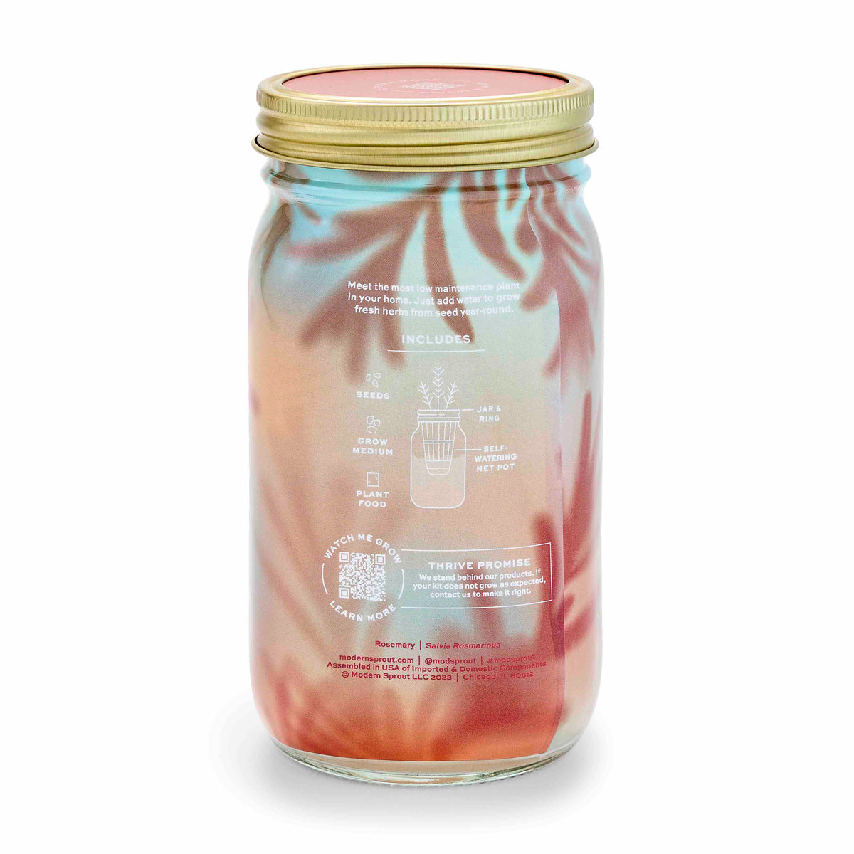Routine Ready Garden Jar for daily home and personal routines with garden plant and outdoor supplies