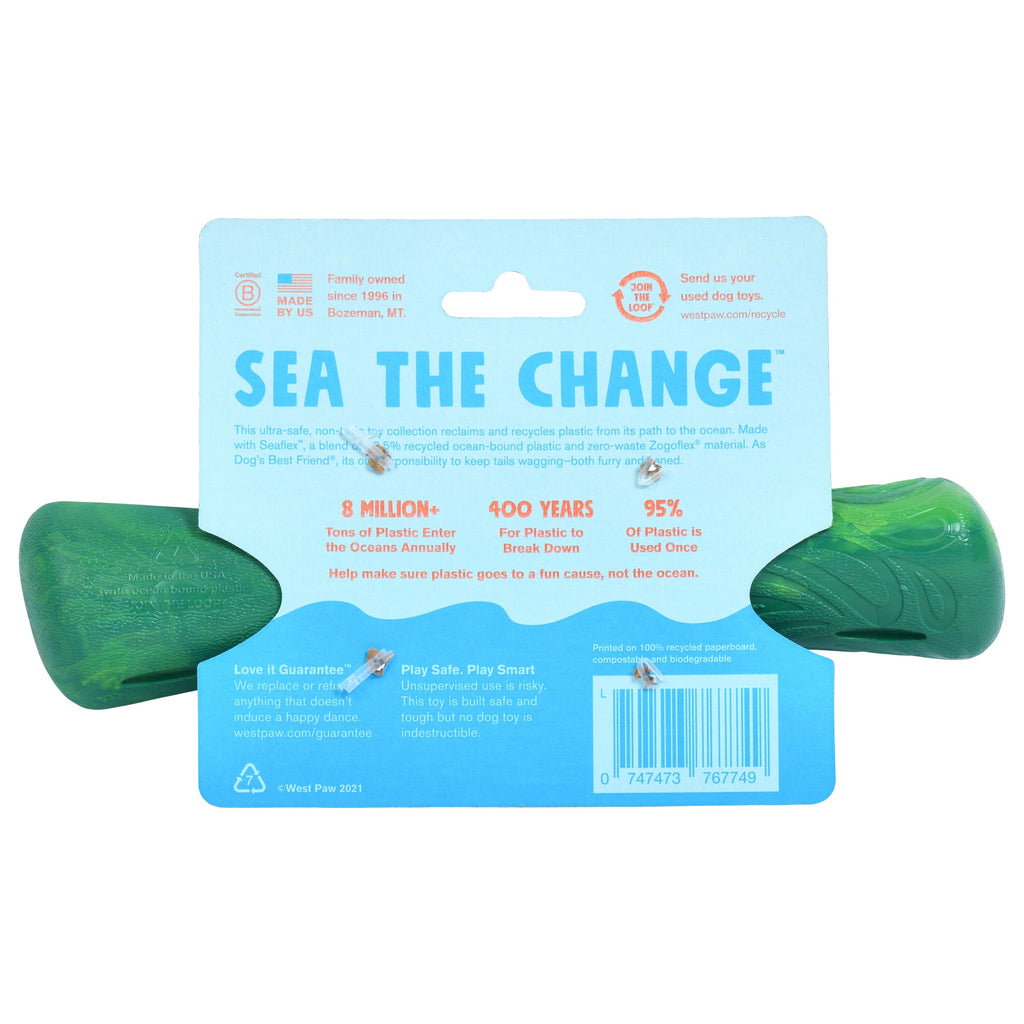 Daily Care Fetch and Chew Drifty Dog Toy made from Ocean-Bound Recycled Plastic - Small for daily home and personal routines with pet care treats and accessories