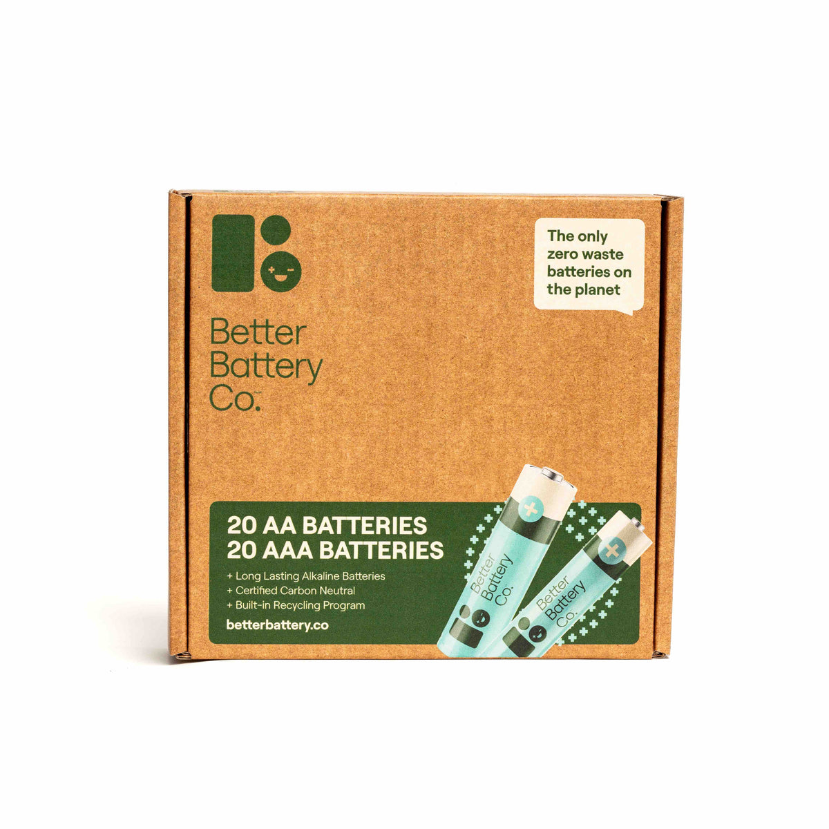 AA & AAA Battery Combo Kit - Zero-waste, Carbon-Neutral