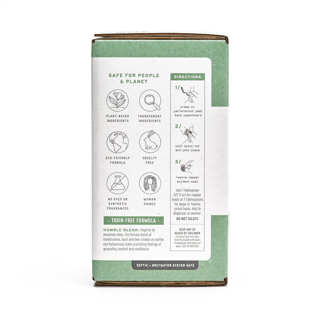 Home Essentials Concentrated Laundry Detergent for daily home and personal routines with cleaning laundry and paper products