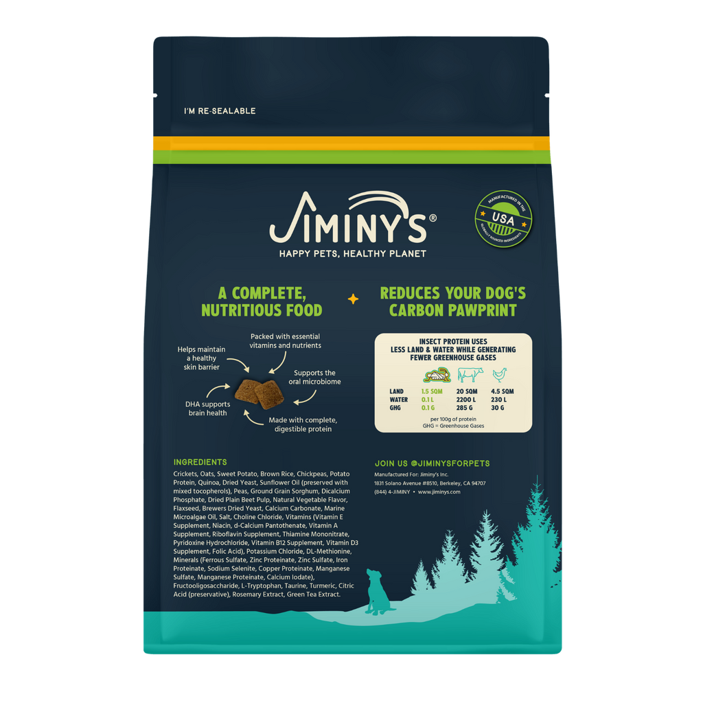 Everyday Home Jiminy s Cravin Cricket Dry Dog Food, Sensitive Stomach, Improved Gut Health for daily home and personal routines with pet care treats and accessories