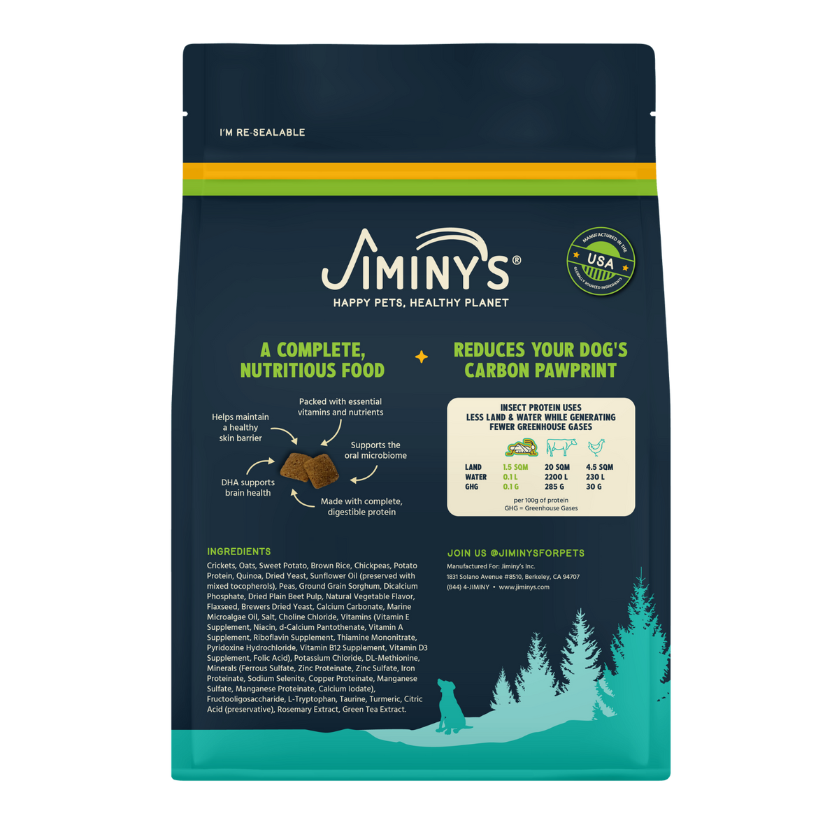 Everyday Home Jiminy s Cravin Cricket Dry Dog Food, Sensitive Stomach, Improved Gut Health for daily home and personal routines with pet care treats and accessories