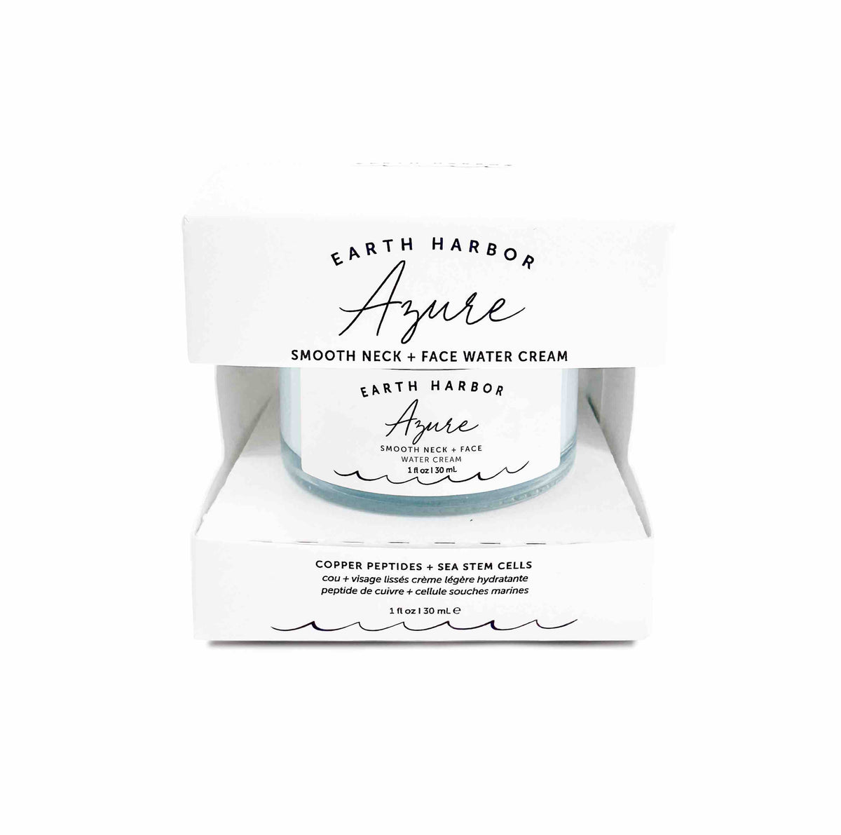 Home Essentials AZURE Smooth Neck + Face Water Cream for daily home and personal routines with facial skin and sun care