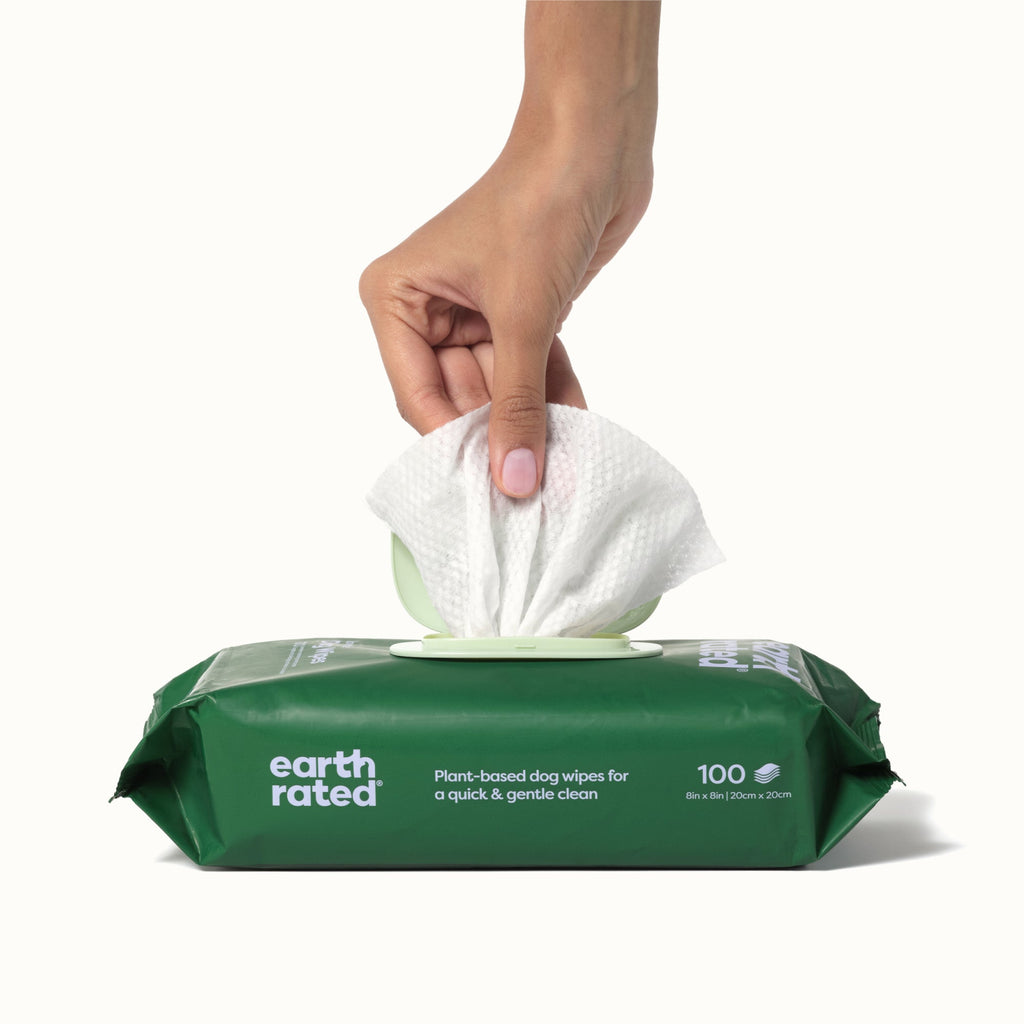 Home Essentials Dog Grooming Wipes Extra Thick, Fragrance included for daily home and personal routines with pet care treats and accessories