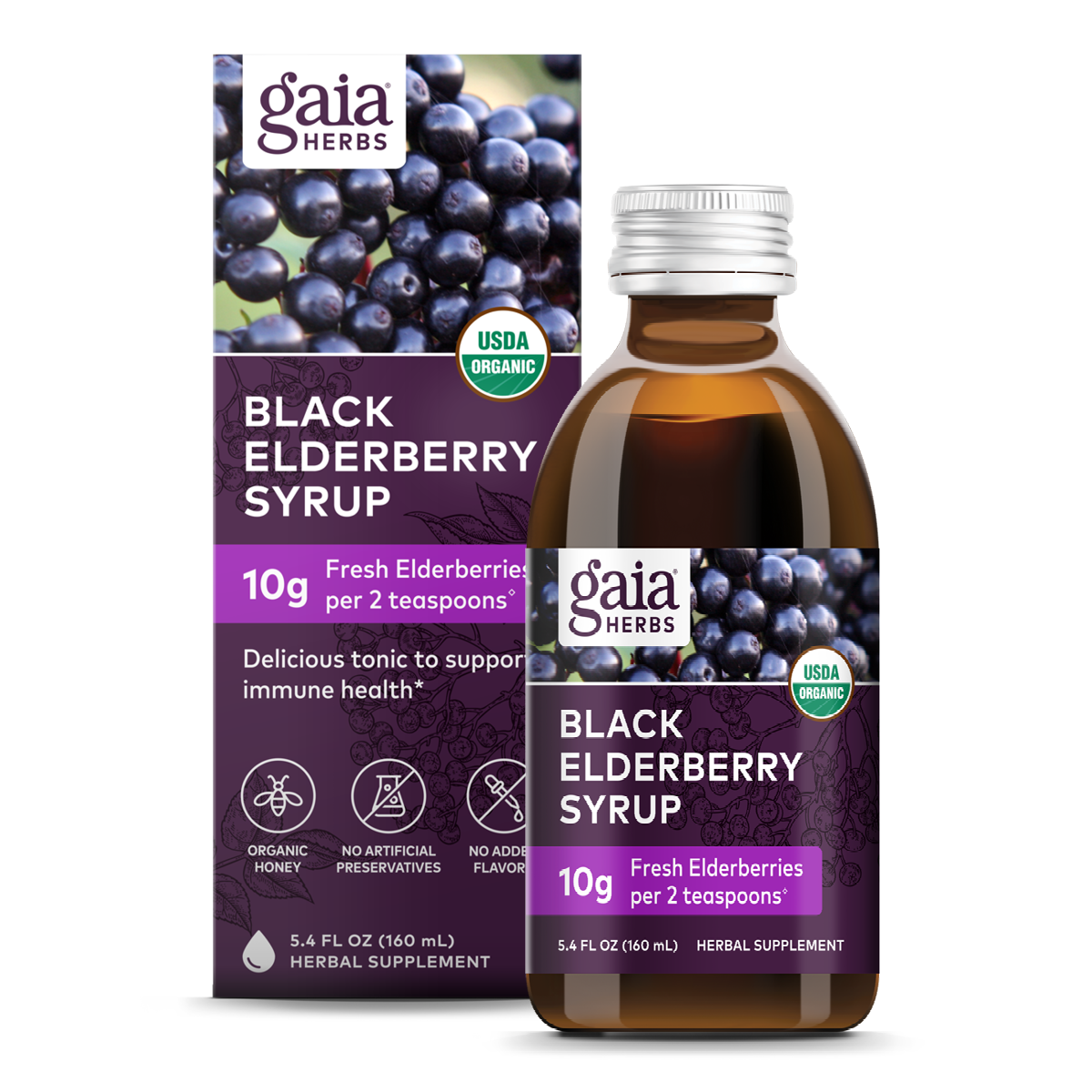 Black Elderberry Syrup