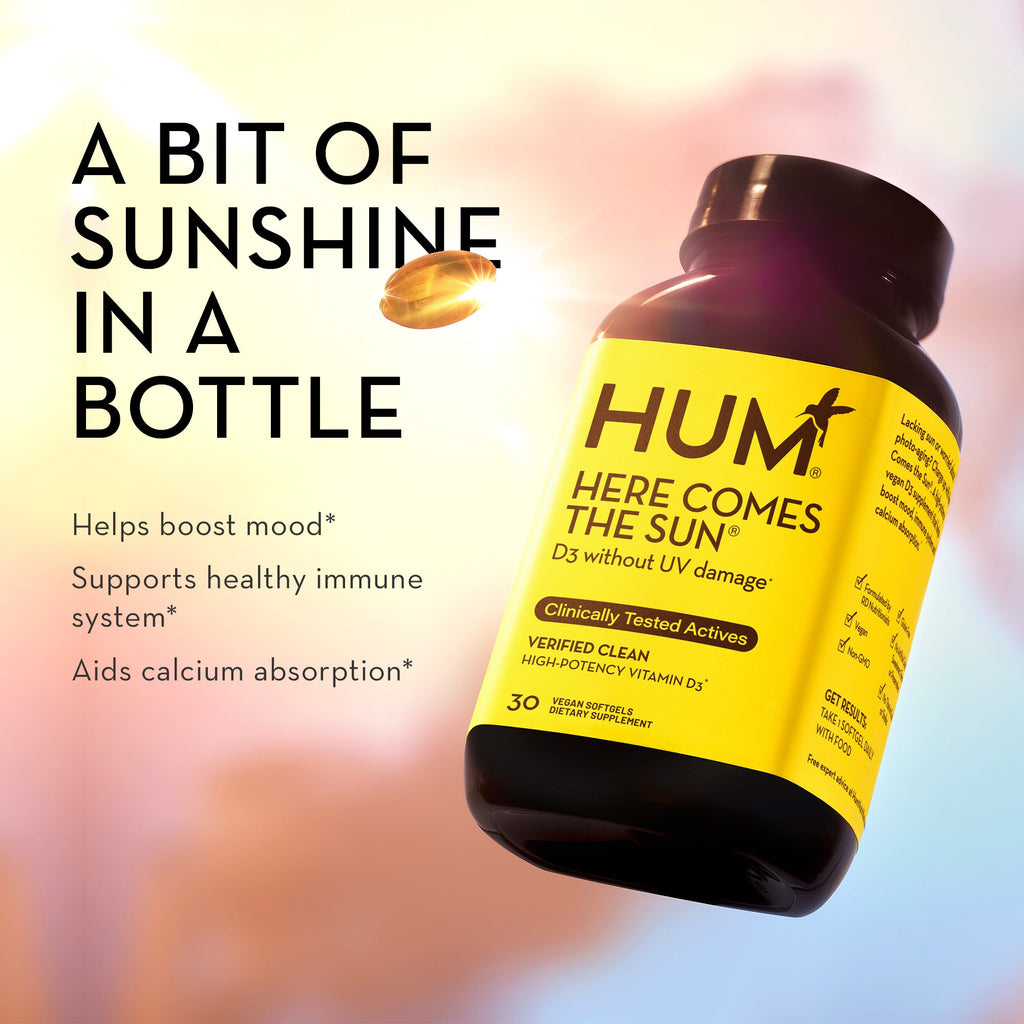 Routine Ready Here Comes The Sun Vitamin D3 Supplement for daily home and personal routines with general everyday essentials