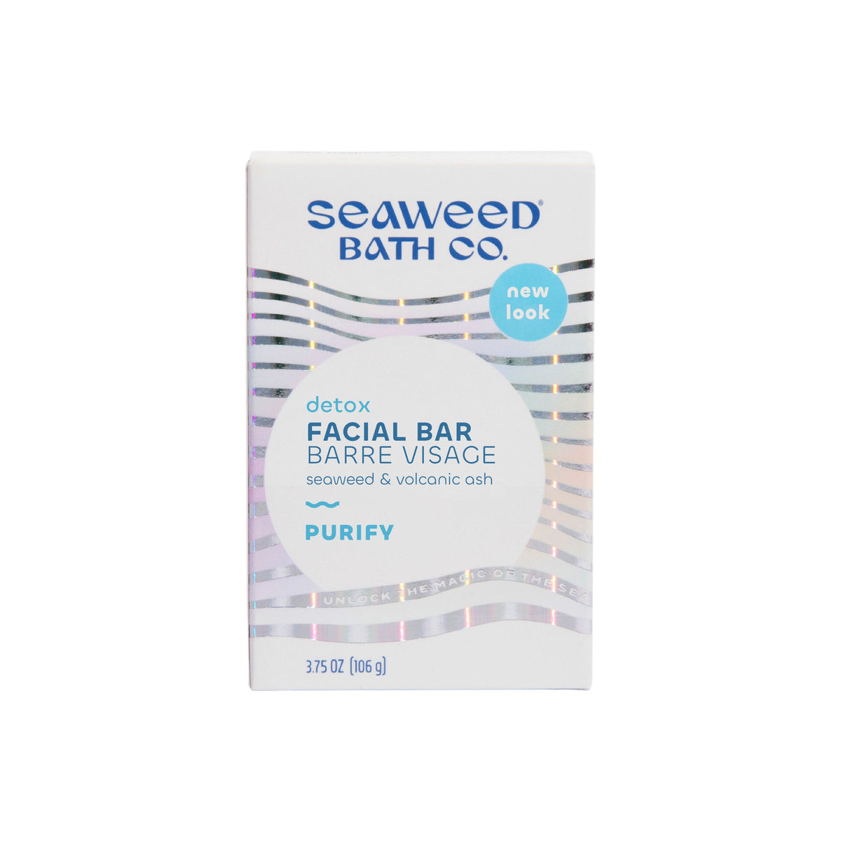 Daily Care Detox Purifying Facial Bar for daily home and personal routines with facial skin and sun care