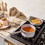 Daily Care Ceramic Mini Fry Pan and Mini Sauce Pan Duo for daily home and personal routines with cookware food storage and kitchen tools
