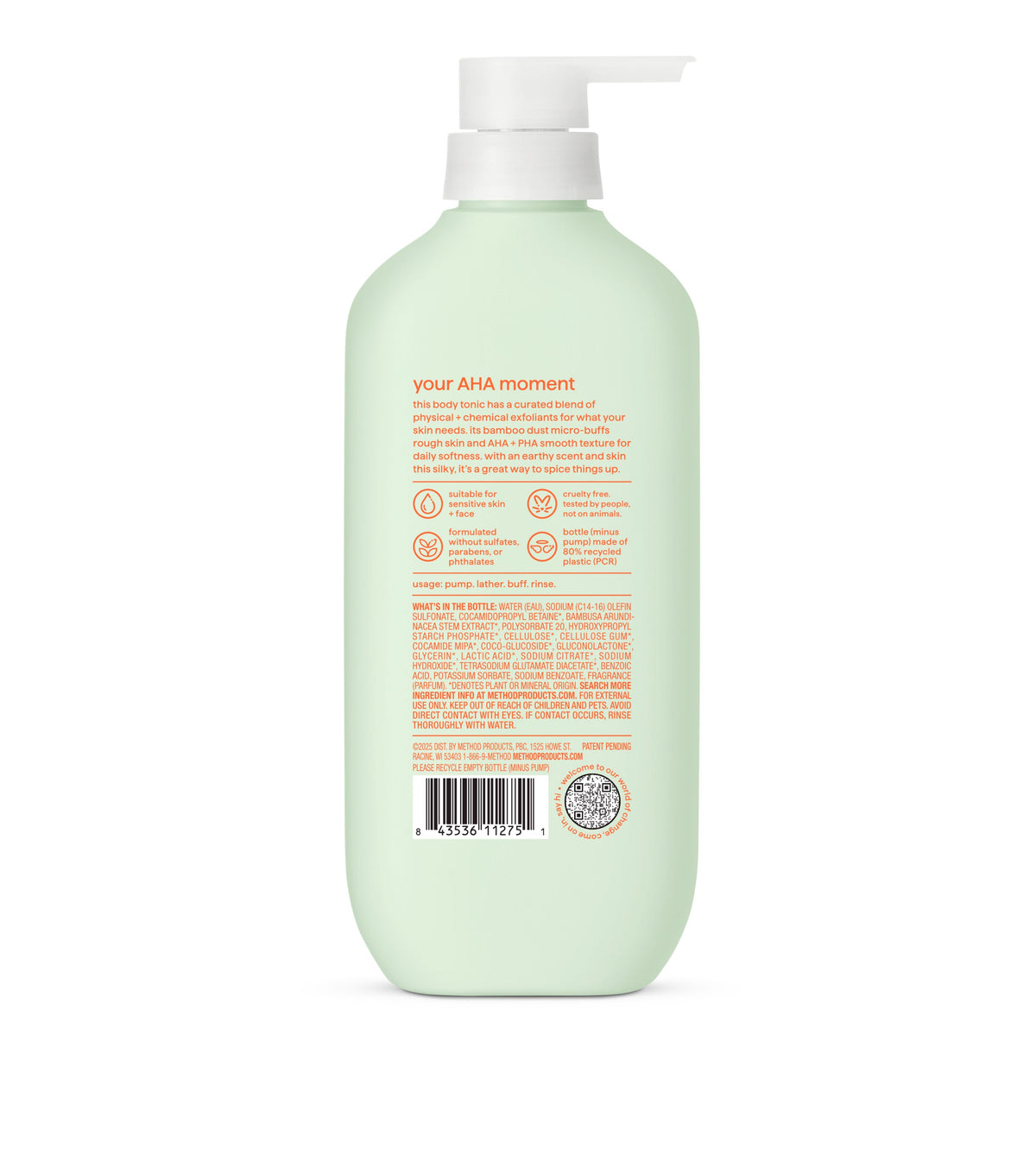 Practical Living Body Wash - Micro Buffing for daily home and personal routines with bath body and hygiene