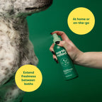 Practical Living Deodorizing and Conditioning Refresh Mist for Dogs for daily home and personal routines with pet care treats and accessories