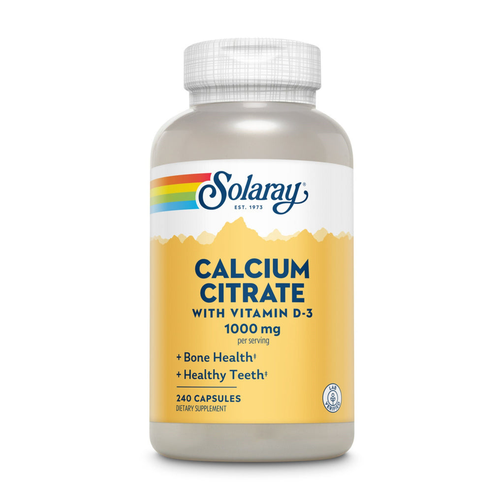 Calcium Citrate with Vitamin D3, 1000 mg