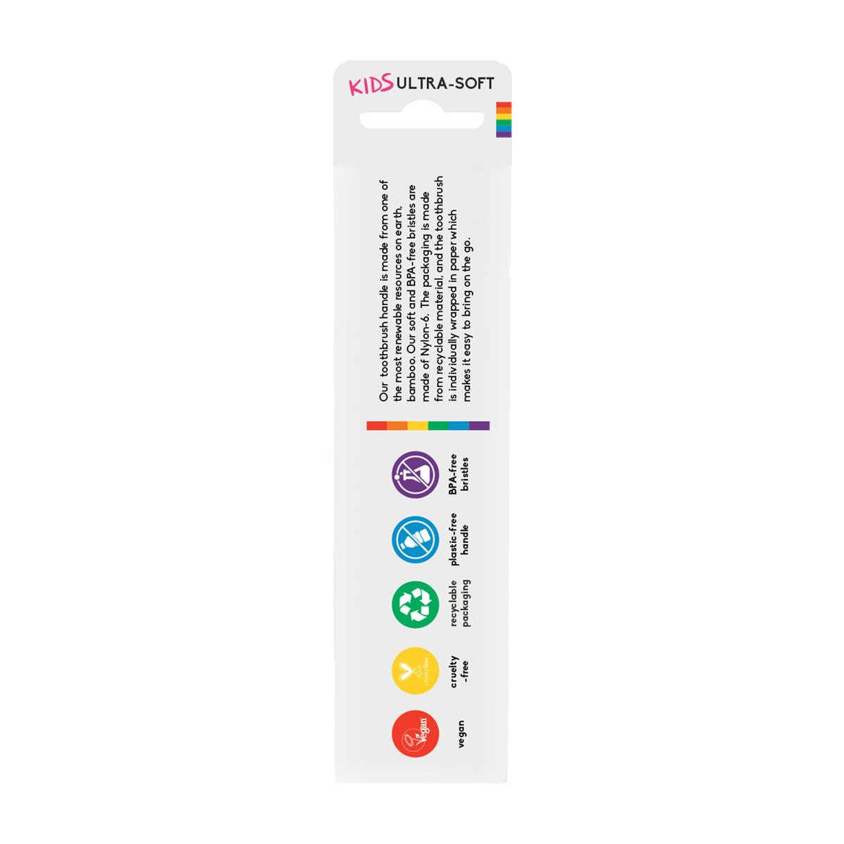 Practical Living Kids Bamboo Toothbrush for daily home and personal routines with oral care