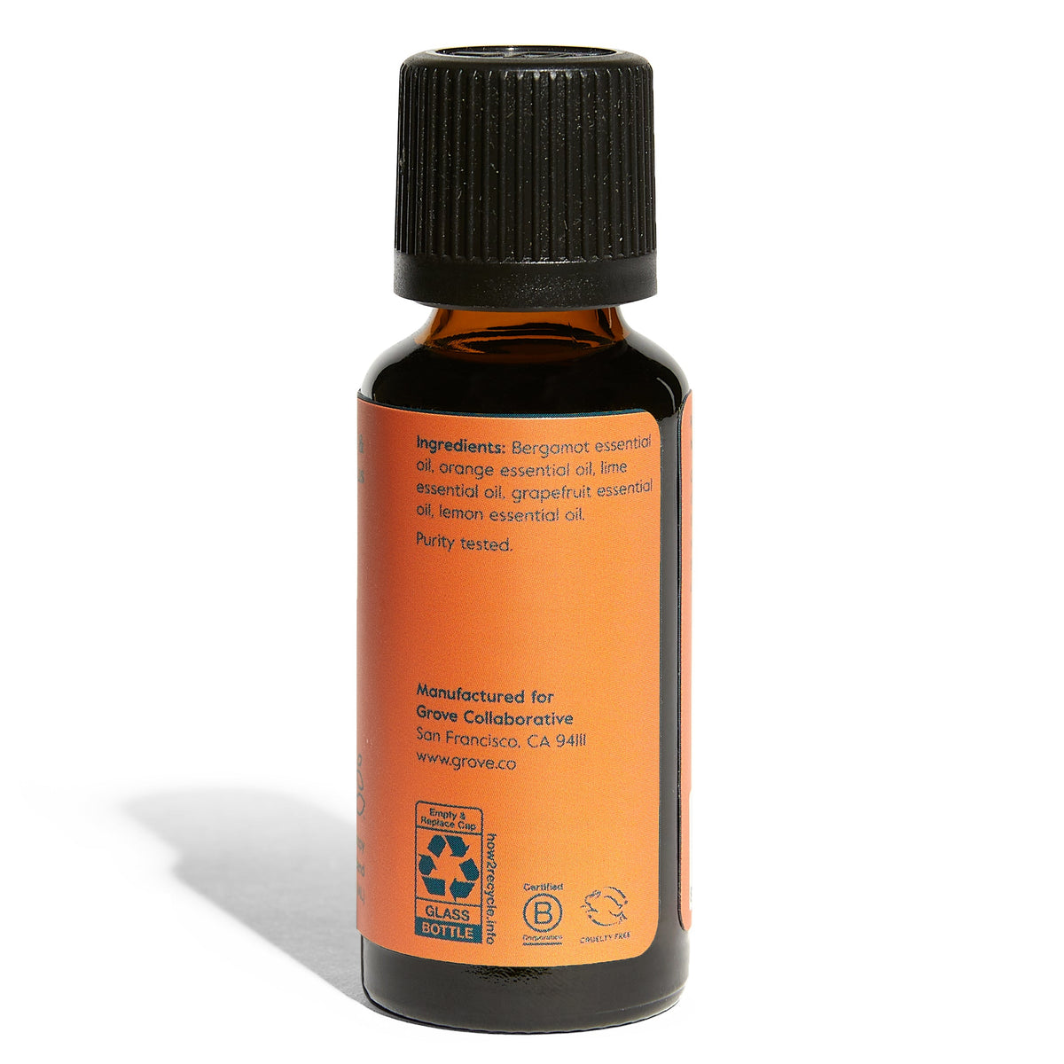 Everyday Home Energize Essential Oil Blend - Bergamot and Citrus for daily home and personal routines with pantry foods and beverages