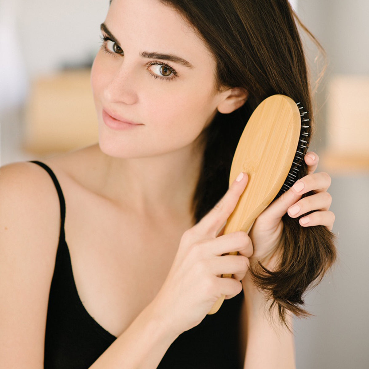 Daily Care Boar Bristle Hair Brush for daily home and personal routines with hair care