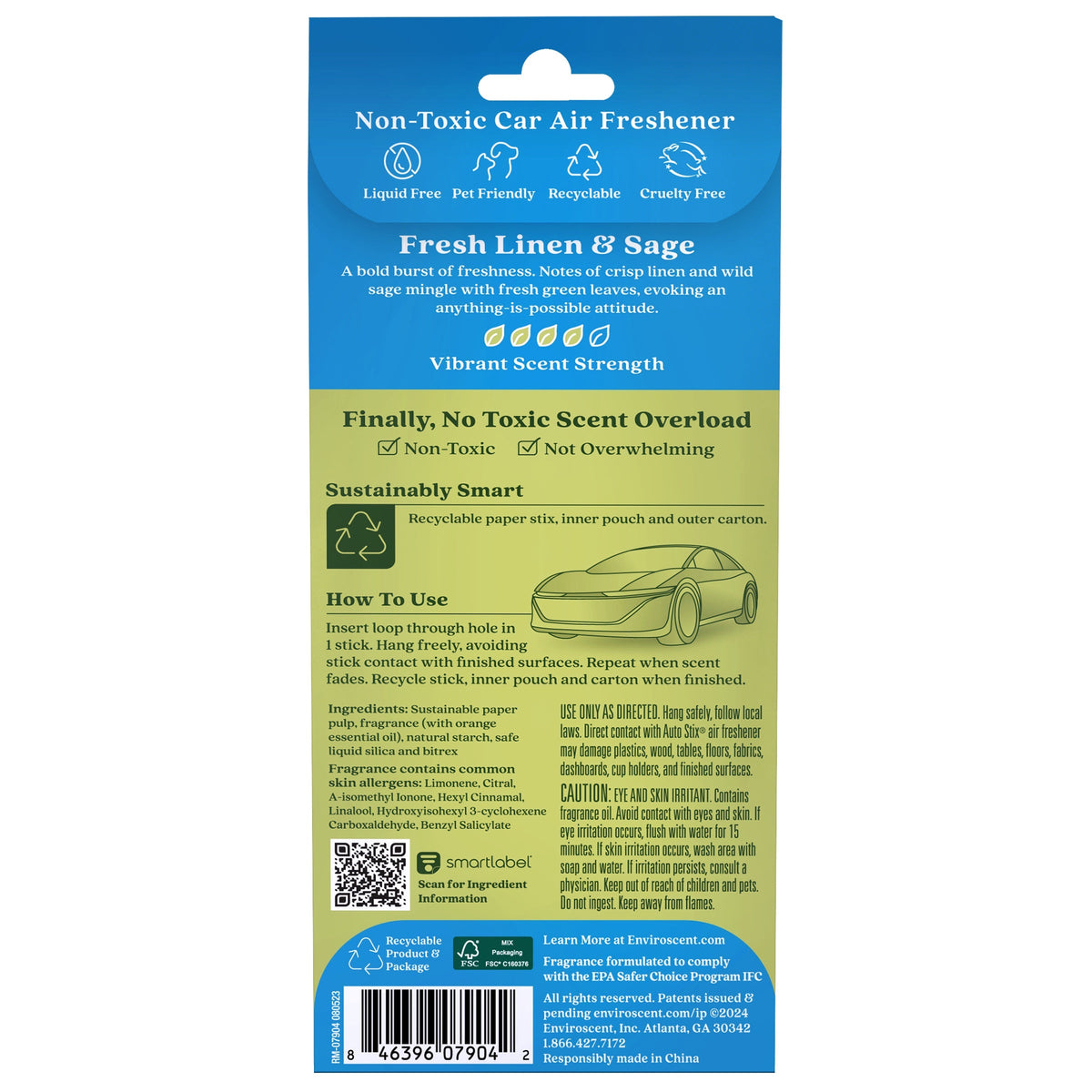 Daily Care Auto Air Freshener Stix for daily home and personal routines with general everyday essentials