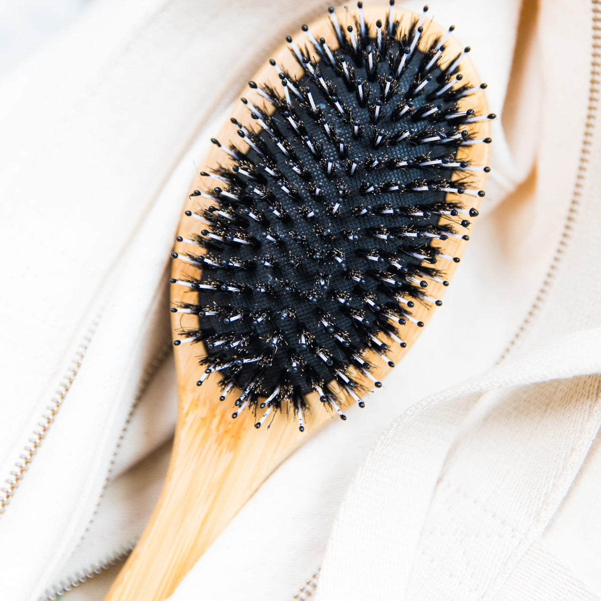 Daily Care Boar Bristle Hair Brush for daily home and personal routines with hair care