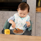 Everyday Home 3-Piece Glass Suction Baby and Toddler Feeding Set for daily home and personal routines with baby care and kids products