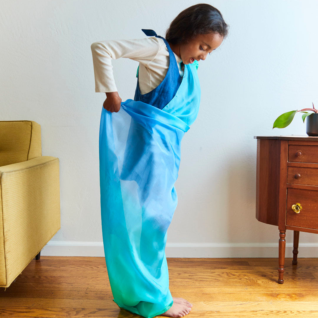 Everyday Home Giant Playsilk for Open-Ended, Imaginative Play for daily home and personal routines with baby care and kids products