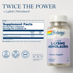 Home Essentials L-Lysine Monolaurin 1 1 Ratio Veg Capsule for daily home and personal routines with general everyday essentials