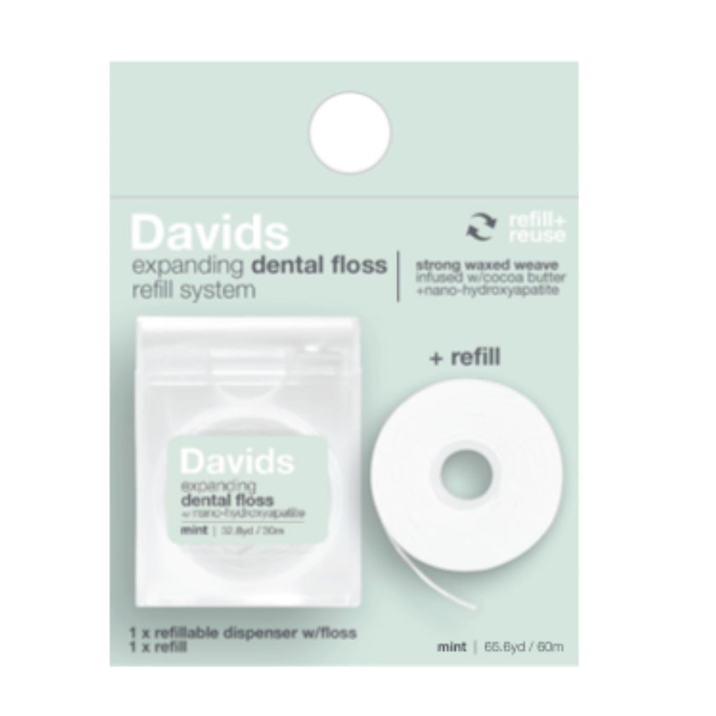 Home Essentials Hydroxi Expanding Dental Floss, Refill System for daily home and personal routines with oral care