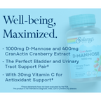 Daily Care CranActin D-Mannose, 1000 mg for daily home and personal routines with general everyday essentials