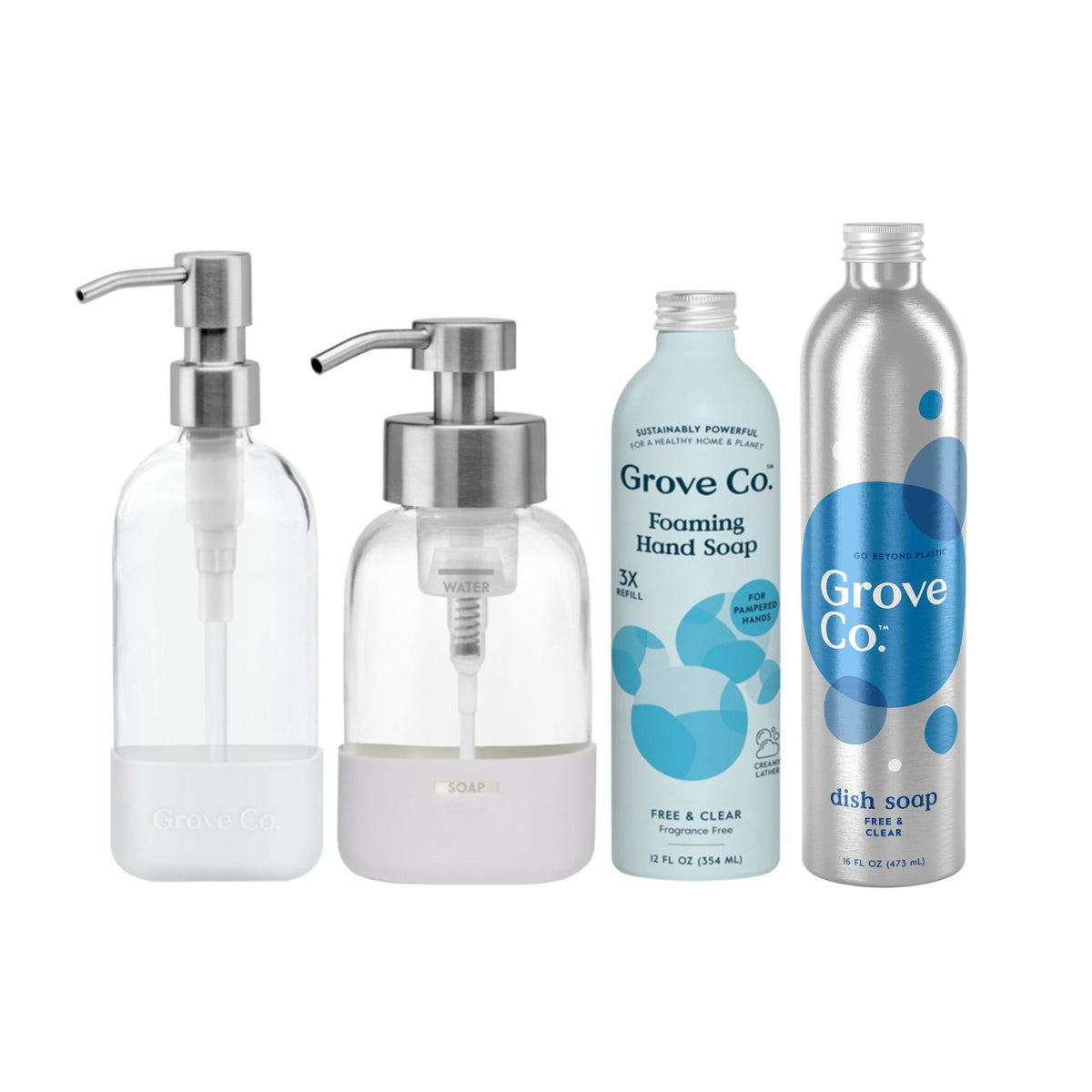 Foaming Hand & Dish Soap Starter Set