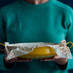 Daily Care Beeswax Wraps for Food - Large for daily home and personal routines with pantry foods and beverages