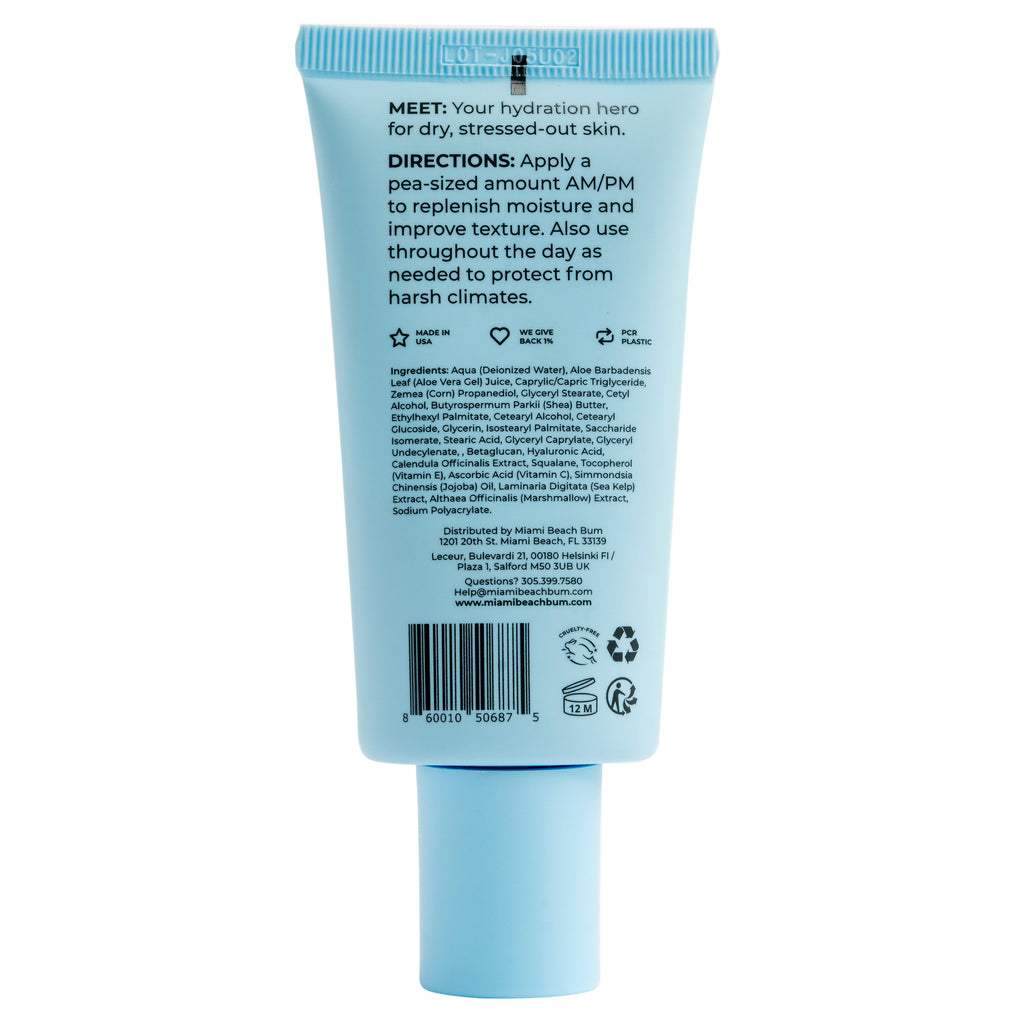 Routine Ready Face Rescue Cream for daily home and personal routines with facial skin and sun care
