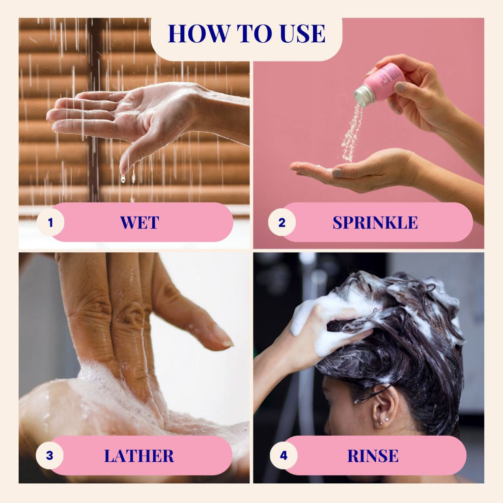 Daily Care Hydrating and Replenishing Powder Shampoo for daily home and personal routines with hair care