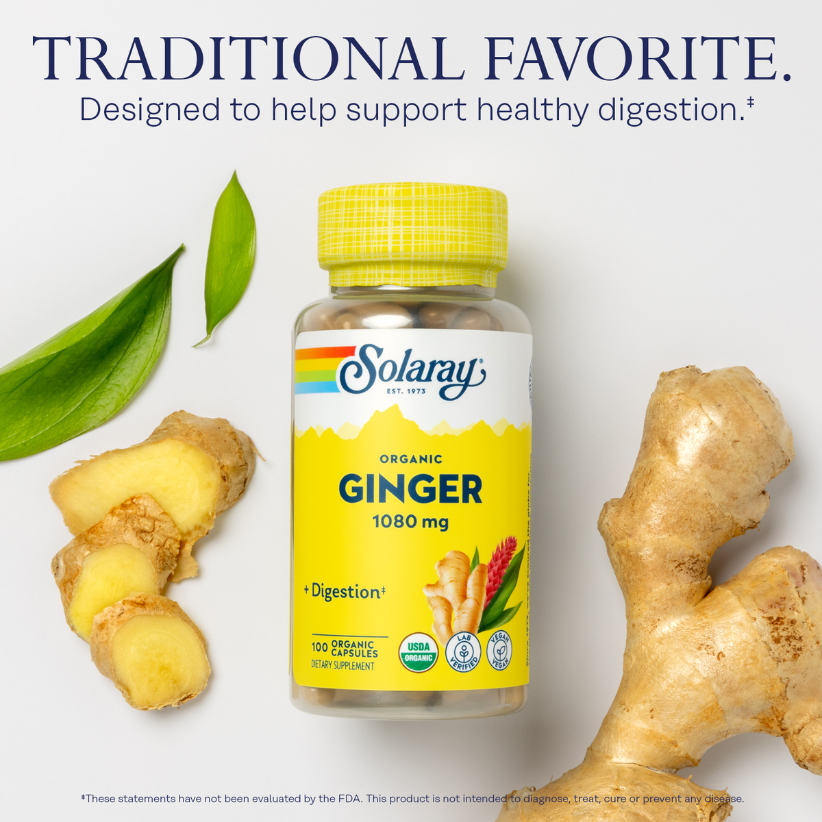 Practical Living Ginger Organic, 1080 mg for daily home and personal routines with general everyday essentials