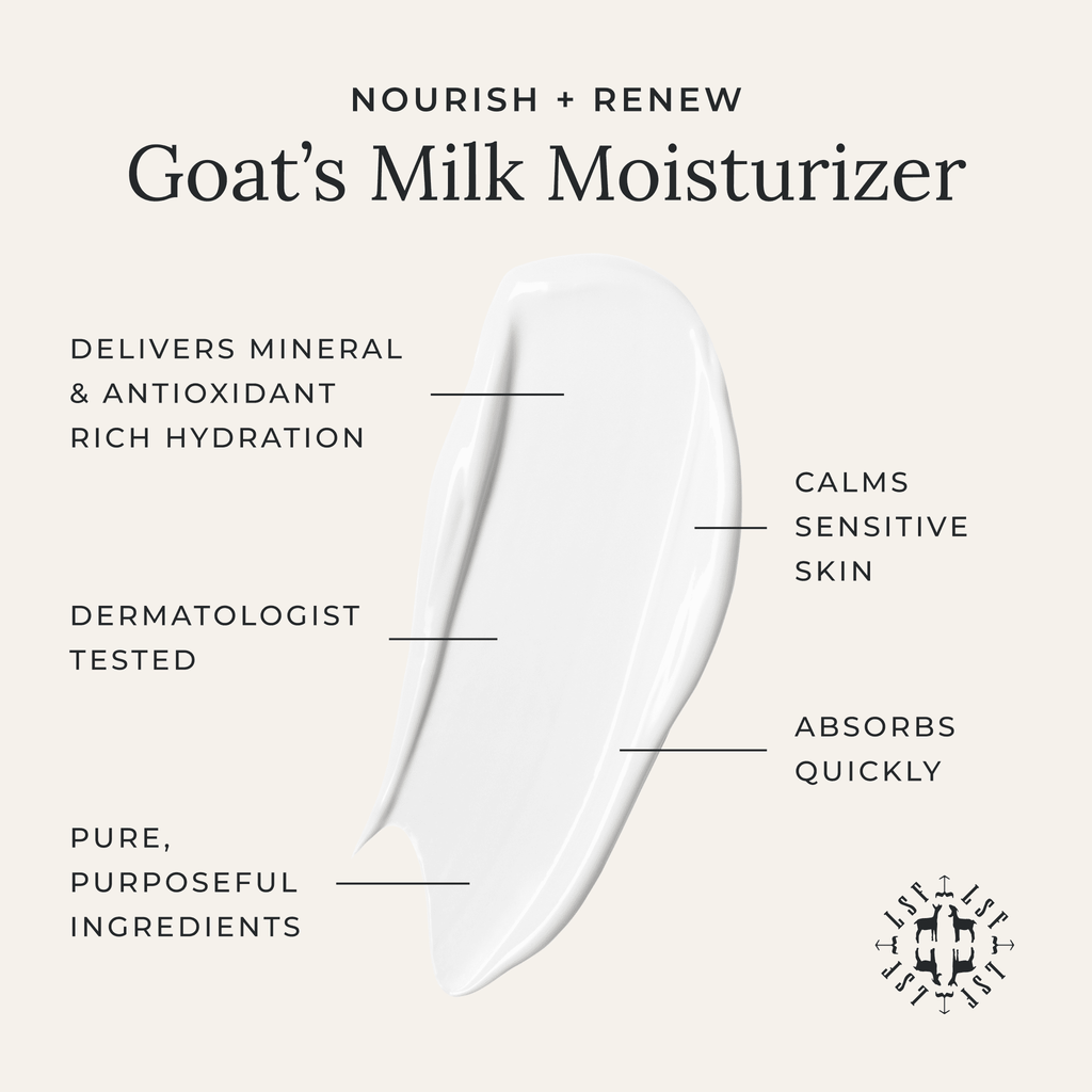 Everyday Home Goat s Milk Moisturizer for daily home and personal routines with facial skin and sun care