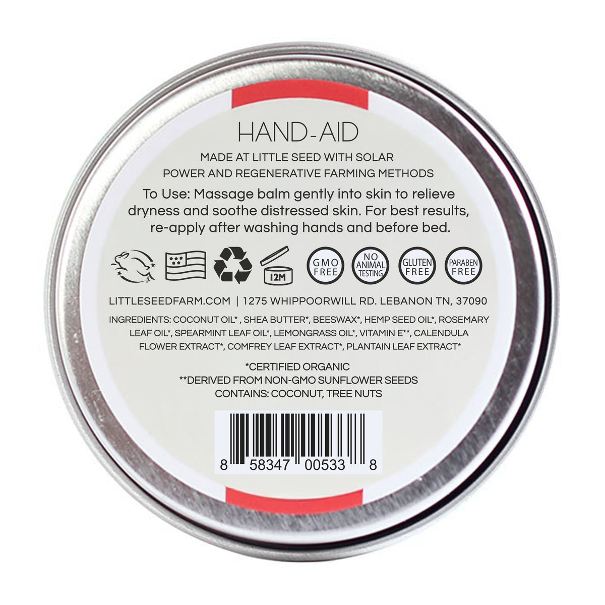 Everyday Home Hand-Aid Healing Hand Balm for daily home and personal routines with general everyday essentials