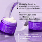 Everyday Home Age Defying Rejuvenating Retinol Alternative Cream for daily home and personal routines with facial skin and sun care
