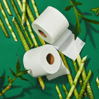 Home Essentials 3-Ply Bamboo Toilet Paper 400 sheets per roll for daily home and personal routines with cleaning laundry and paper products