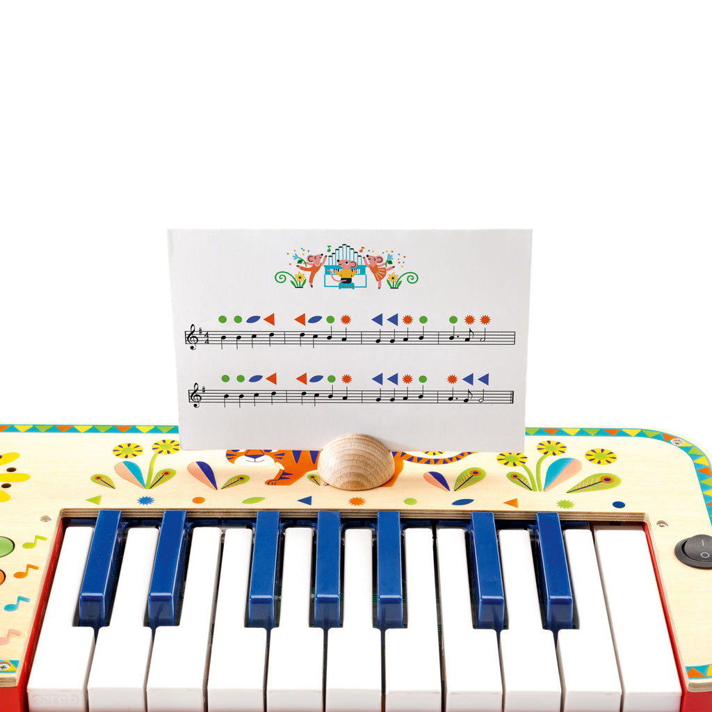 Everyday Home Animambo Synthesizer Musical Instrument made from FSC Certified Wood for daily home and personal routines with baby care and kids products