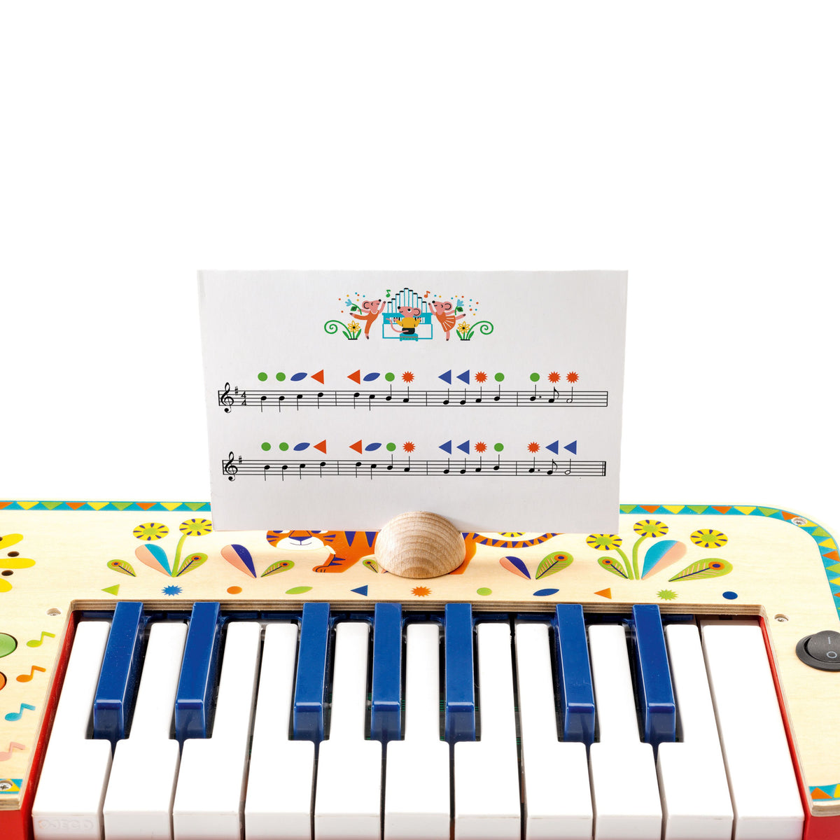 Everyday Home Animambo Synthesizer Musical Instrument made from FSC Certified Wood for daily home and personal routines with baby care and kids products
