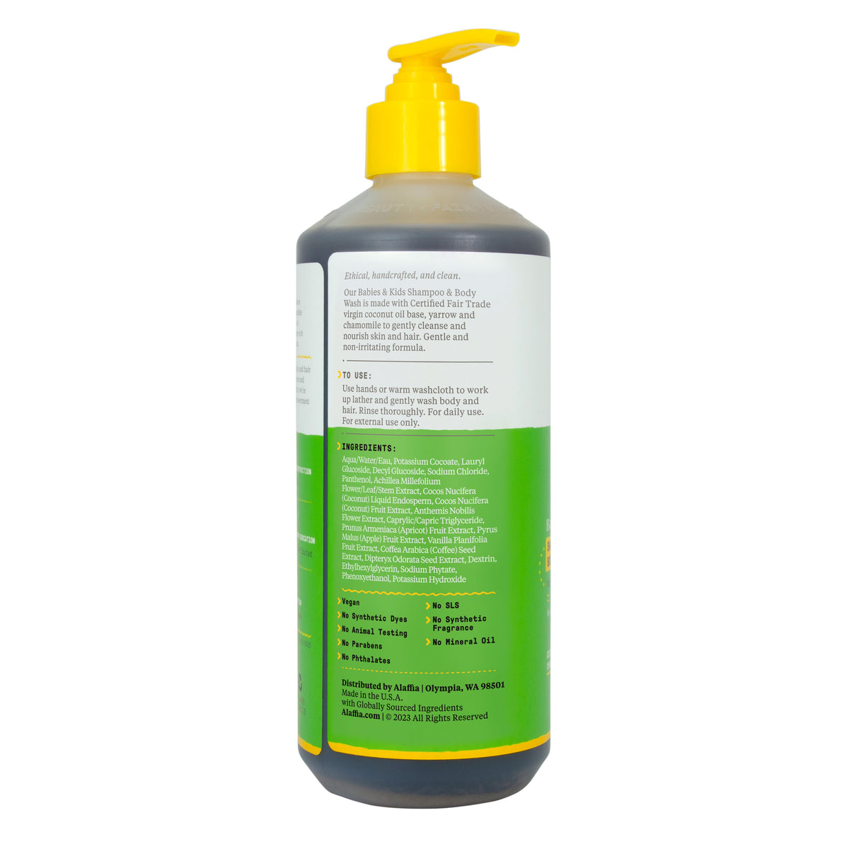 Home Essentials Kids Shampoo and Body Wash for daily home and personal routines with hair care