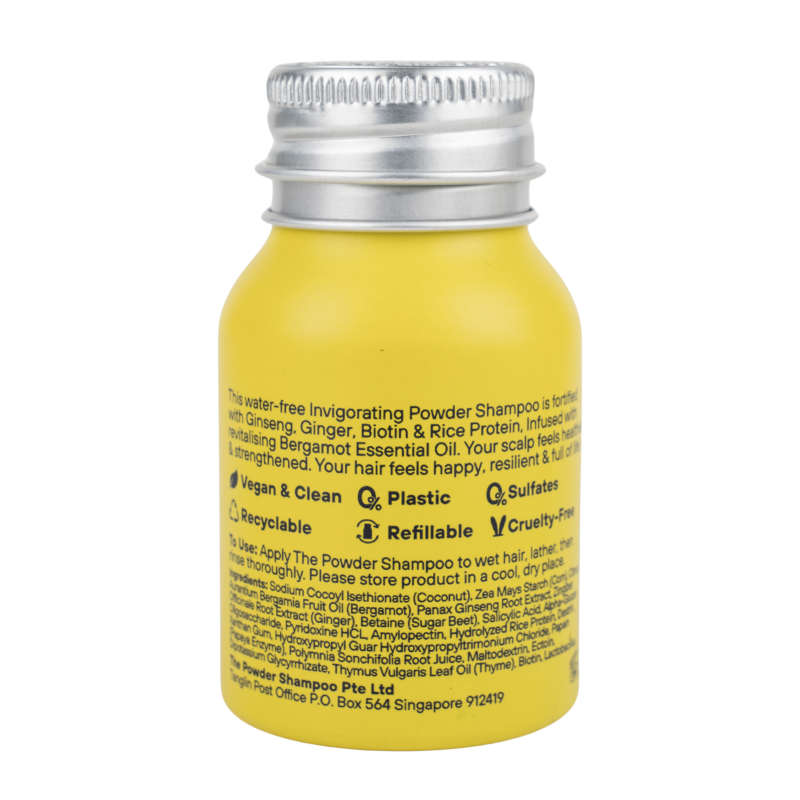Everyday Home Invigorating Powder Shampoo for Thinning and Ageing Hair for daily home and personal routines with hair care
