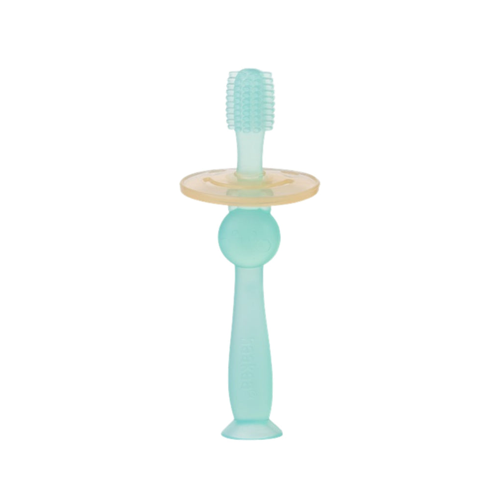 Routine Ready 360 Silicone Baby Toothbrush for daily home and personal routines with oral care